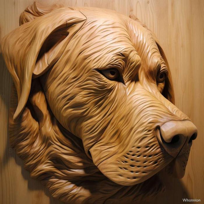 Nature and animals (Howavart dog 3, NATURE_7275) 3D models for cnc